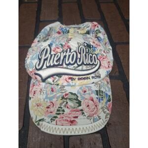 Robin Ruth Puerto Rico Hat Cap Snap Back One Size Fits Most